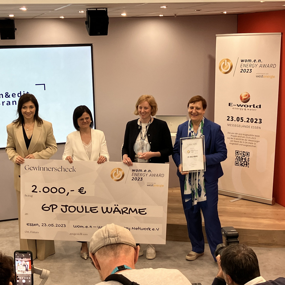 GP JOULE erhält den wom.e.n Energy Award 2023