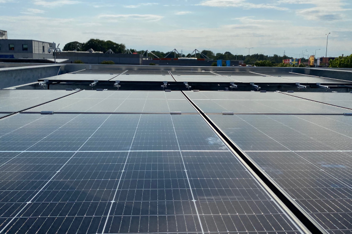 Ladepark im Scandinavian Park Handewitt - PV Anlagen