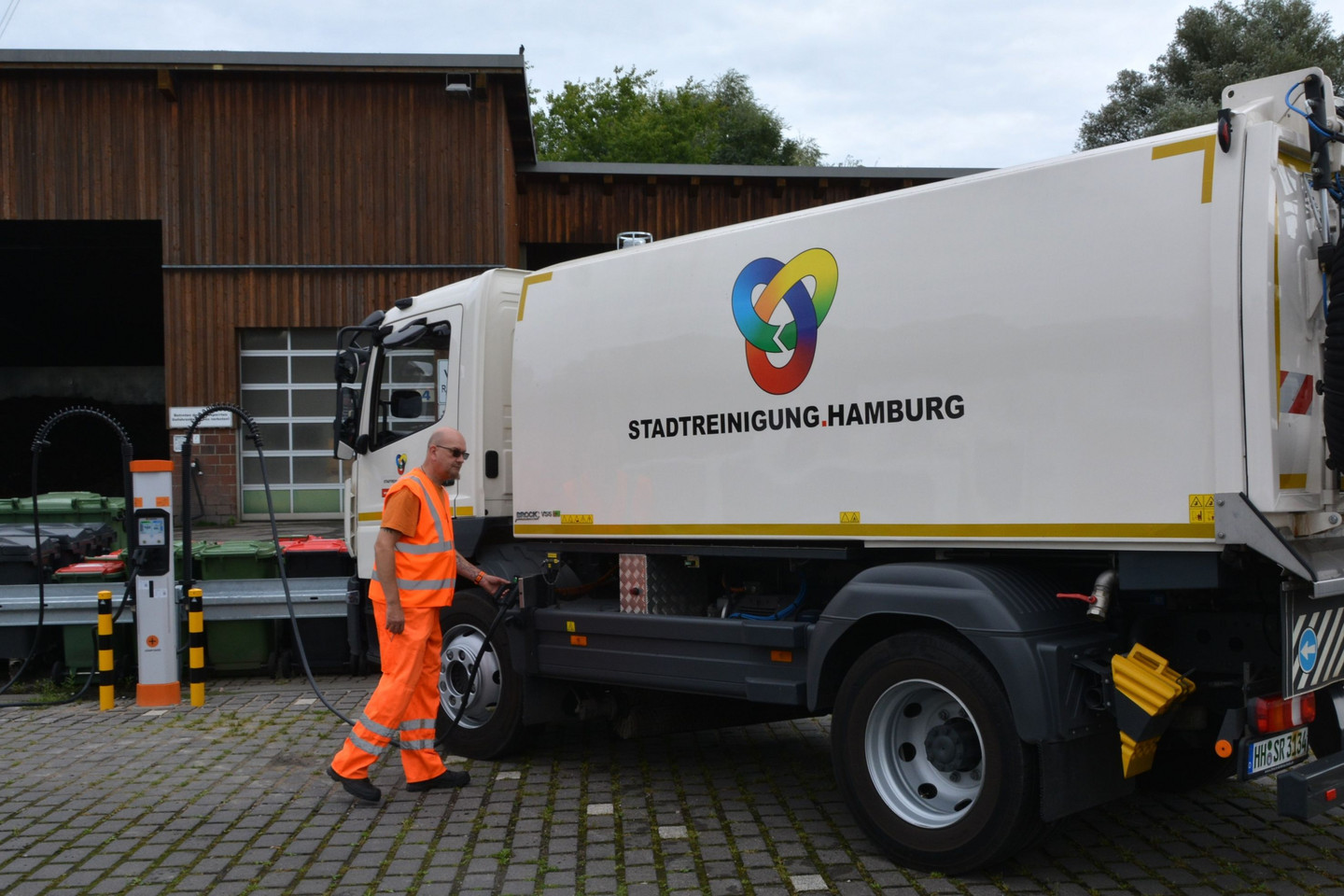 Elektrifizierung des Betriebshofs