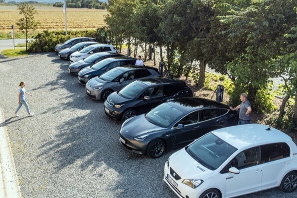 Fuhrpark bei GP JOULE in Reußenköge, Deutschland